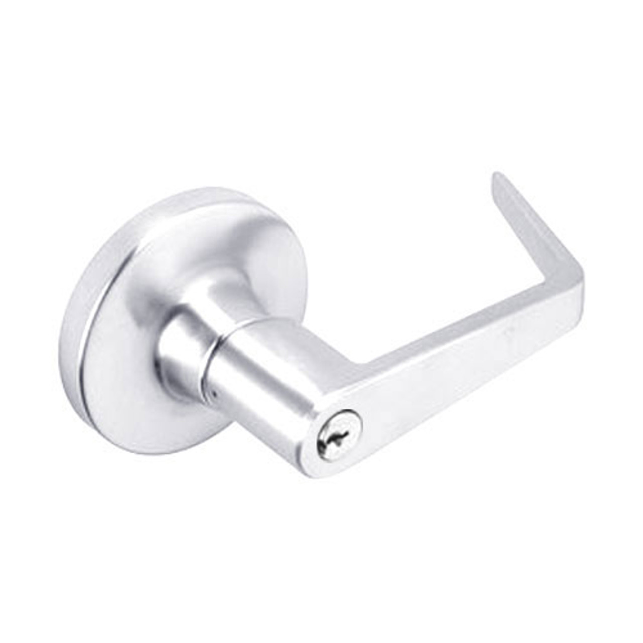 MA521P-DG-625 Falcon Mortise Locks MA Series Entry/Office with DG Lever in Bright Chrome Finish