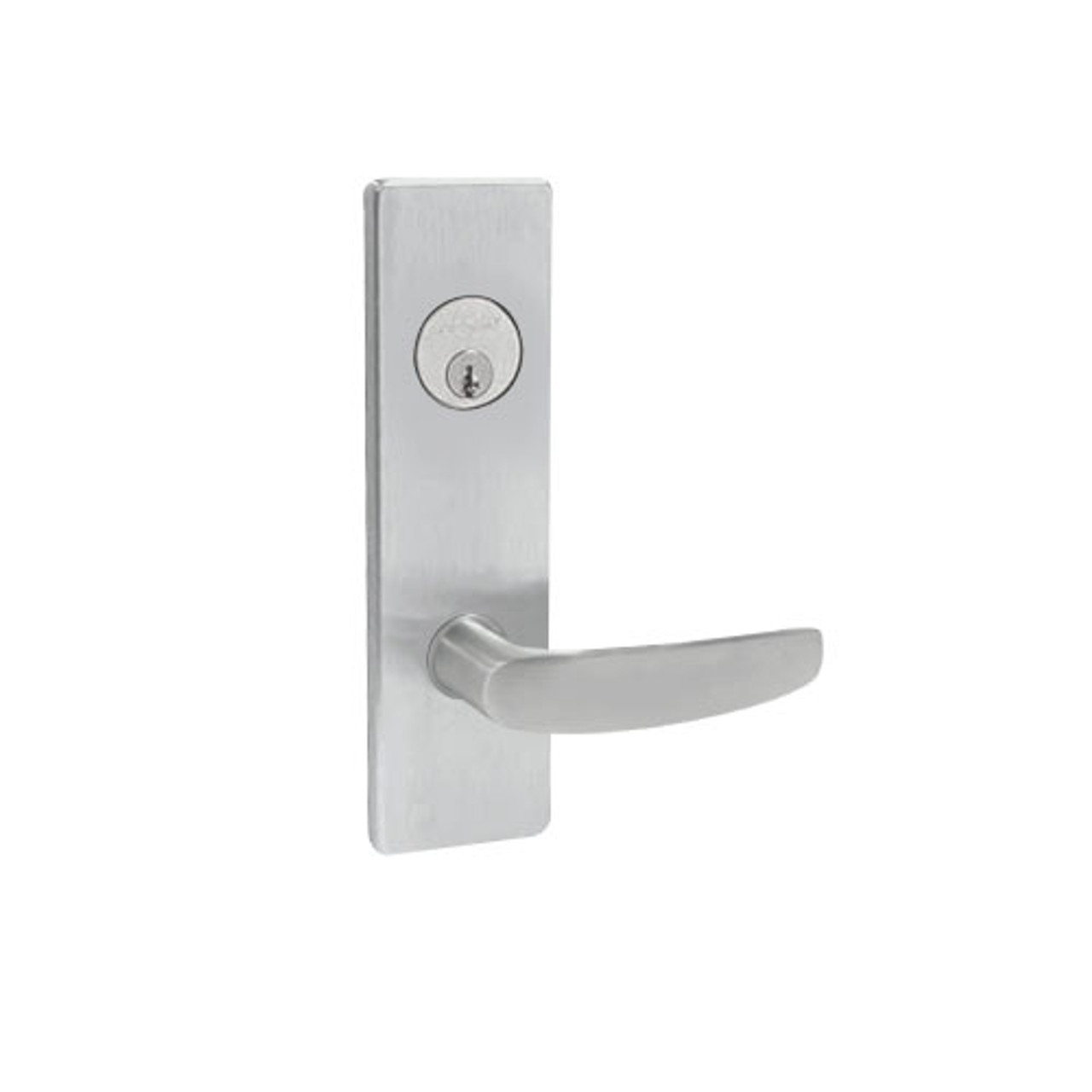 MA441P-AN-630 Falcon Mortise Locks MA Series Classroom Security AN Lever with Escutcheon Style in Satin Stainless Finish