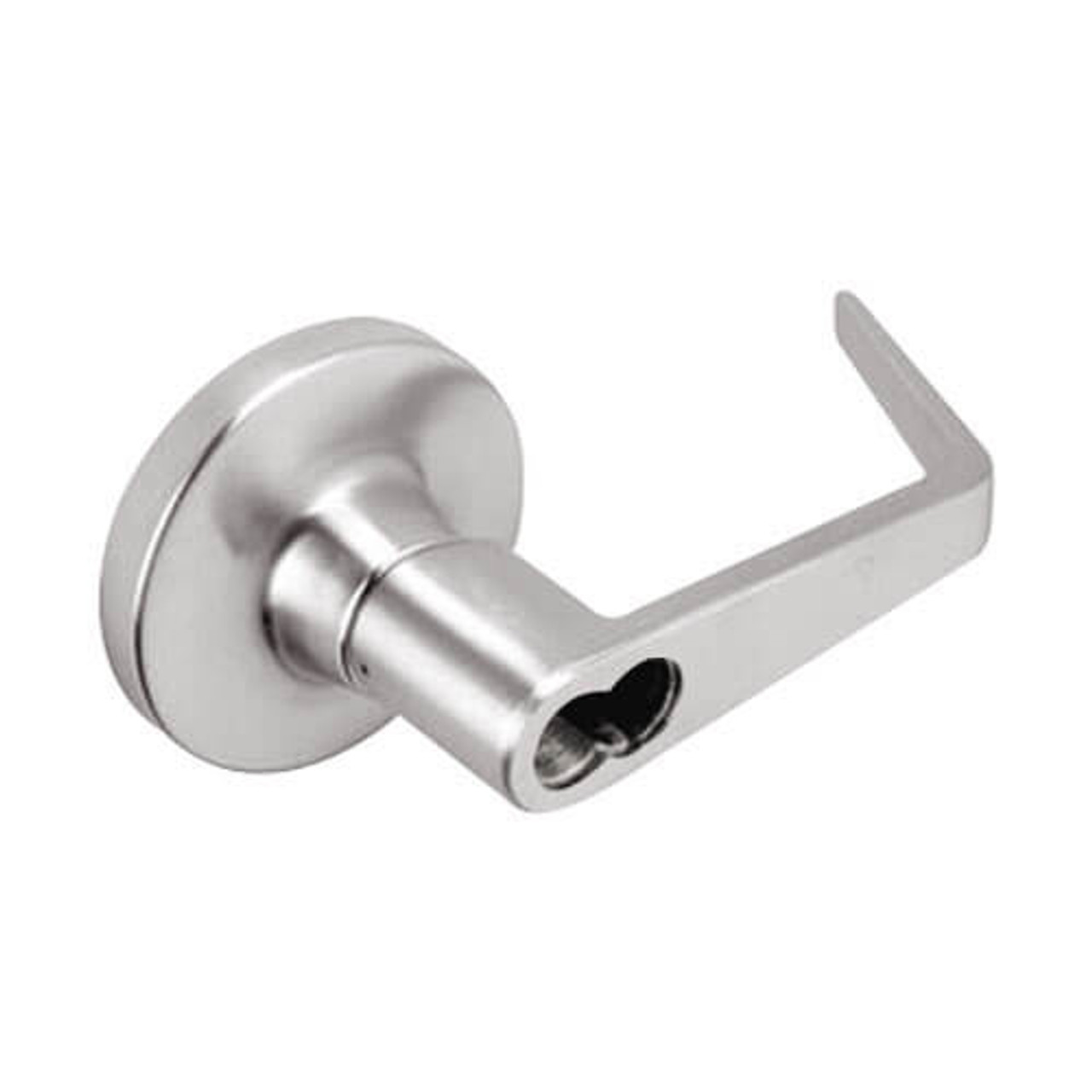 MA381BD-DG-630 Falcon Mortise Locks MA Series Apartment/Exit with DG Lever in Satin Stainless Finish