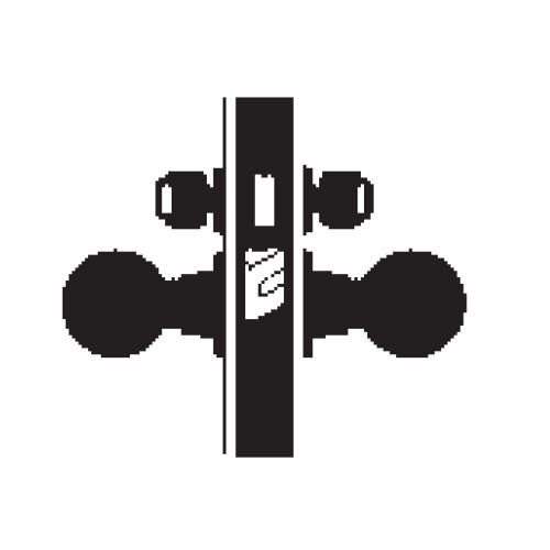 MA431BD-AG-630 Falcon Mortise Locks MA Series Classroom Security with deadbolt with AG Lever Prepped for SFIC in Satin Stainless