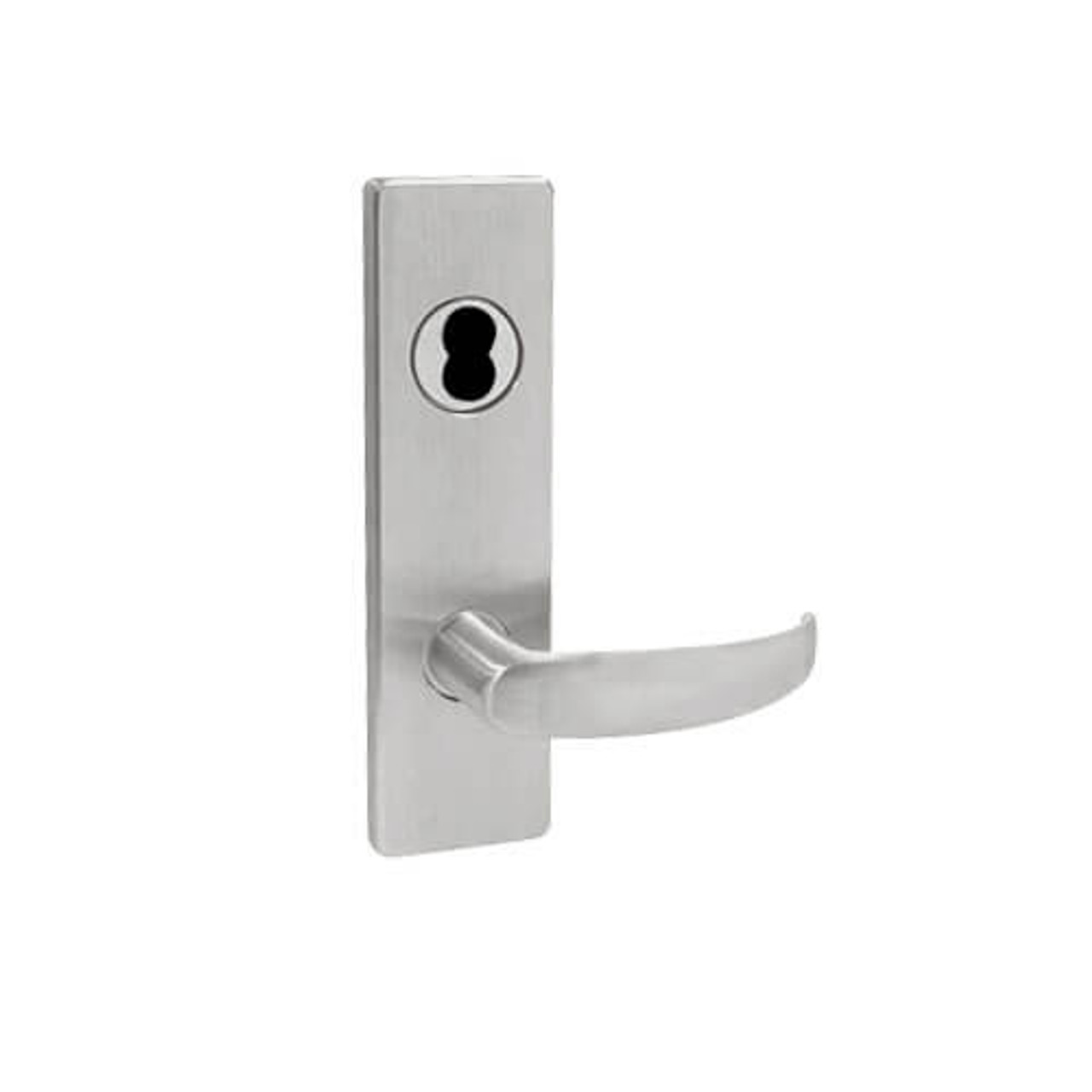 MA561BD-QN-630 Falcon Mortise Locks MA Series Classroom QN Lever with Escutcheon Style in Satin Stainless Finish