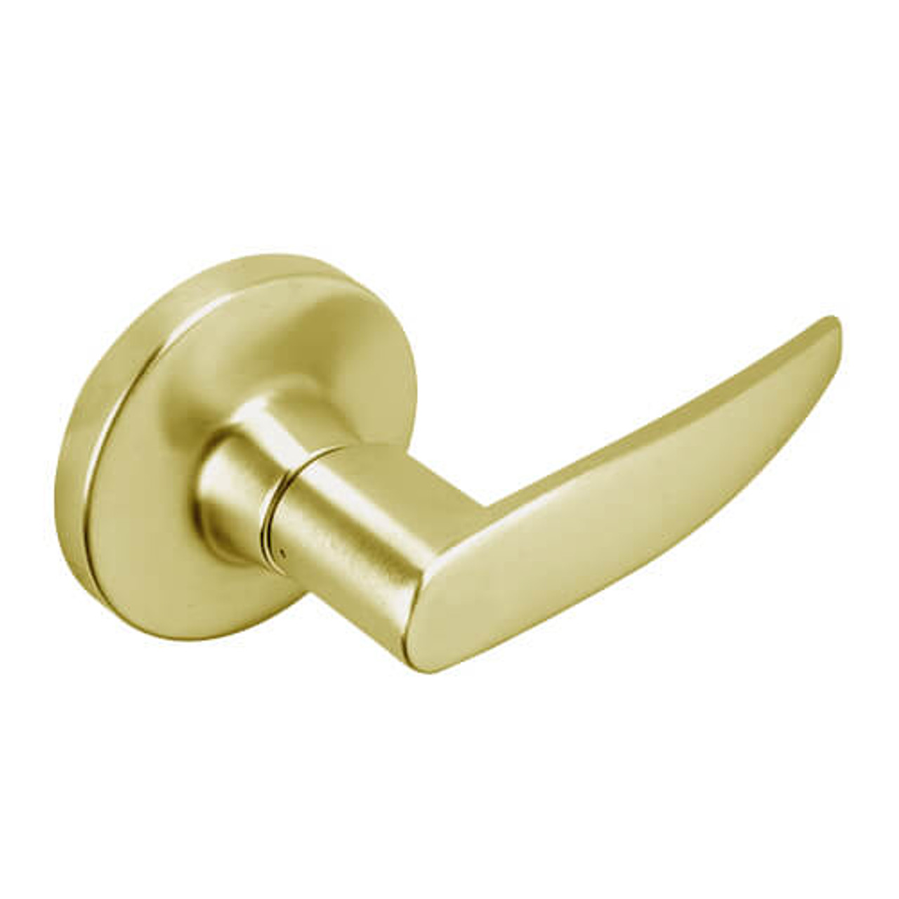 T12-A-606 Falcon T Series Cylindrical Half Dummy with Avalon Lever Style in Satin Brass Finish