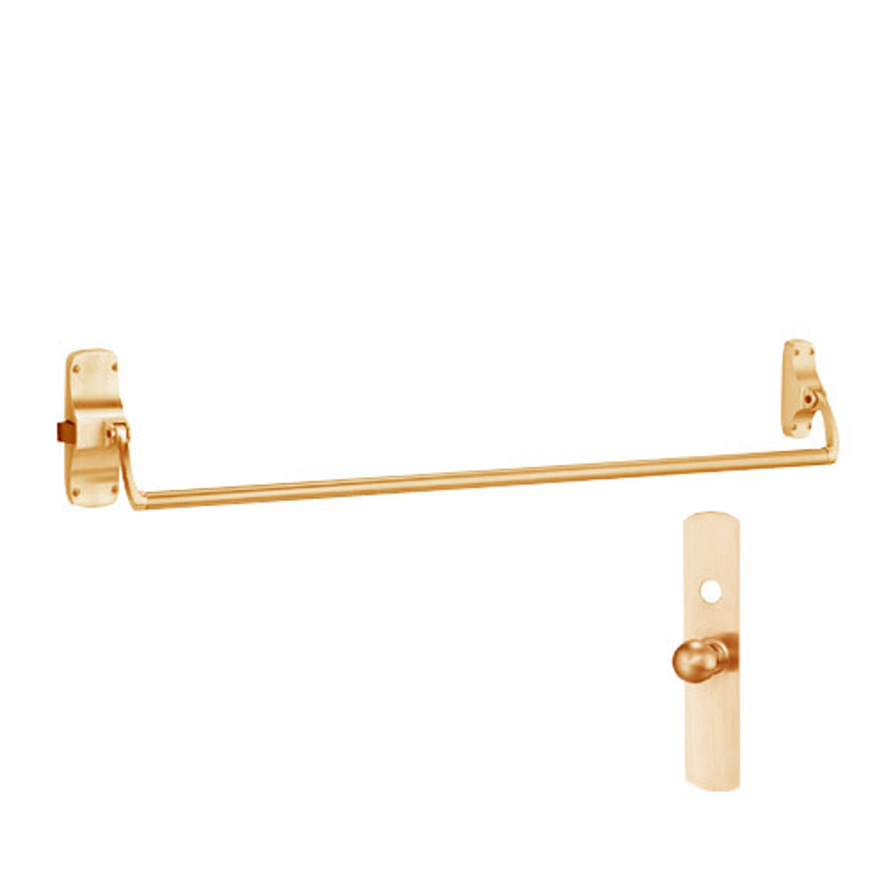 88K-F-US10-RHR Von Duprin Exit Device in Satin Bronze