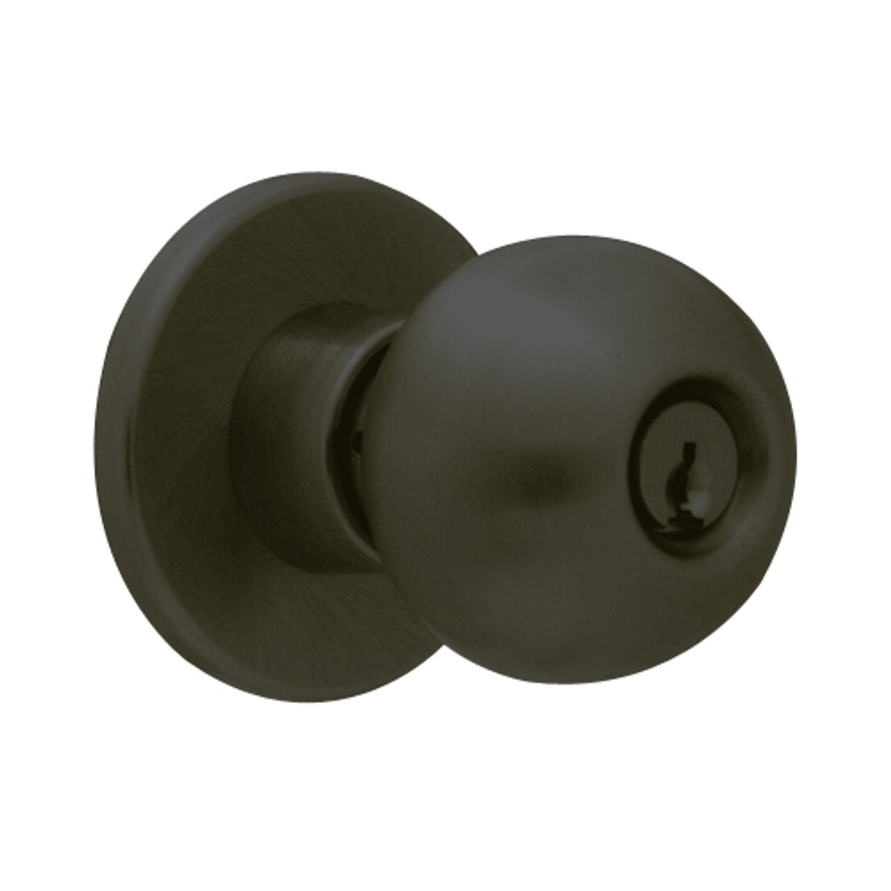 X571PD-HG-613 Falcon X Series Cylindrical Dormitory Lock with Hana-Gala Knob Style in Oil Rubbed Bronze Finish
