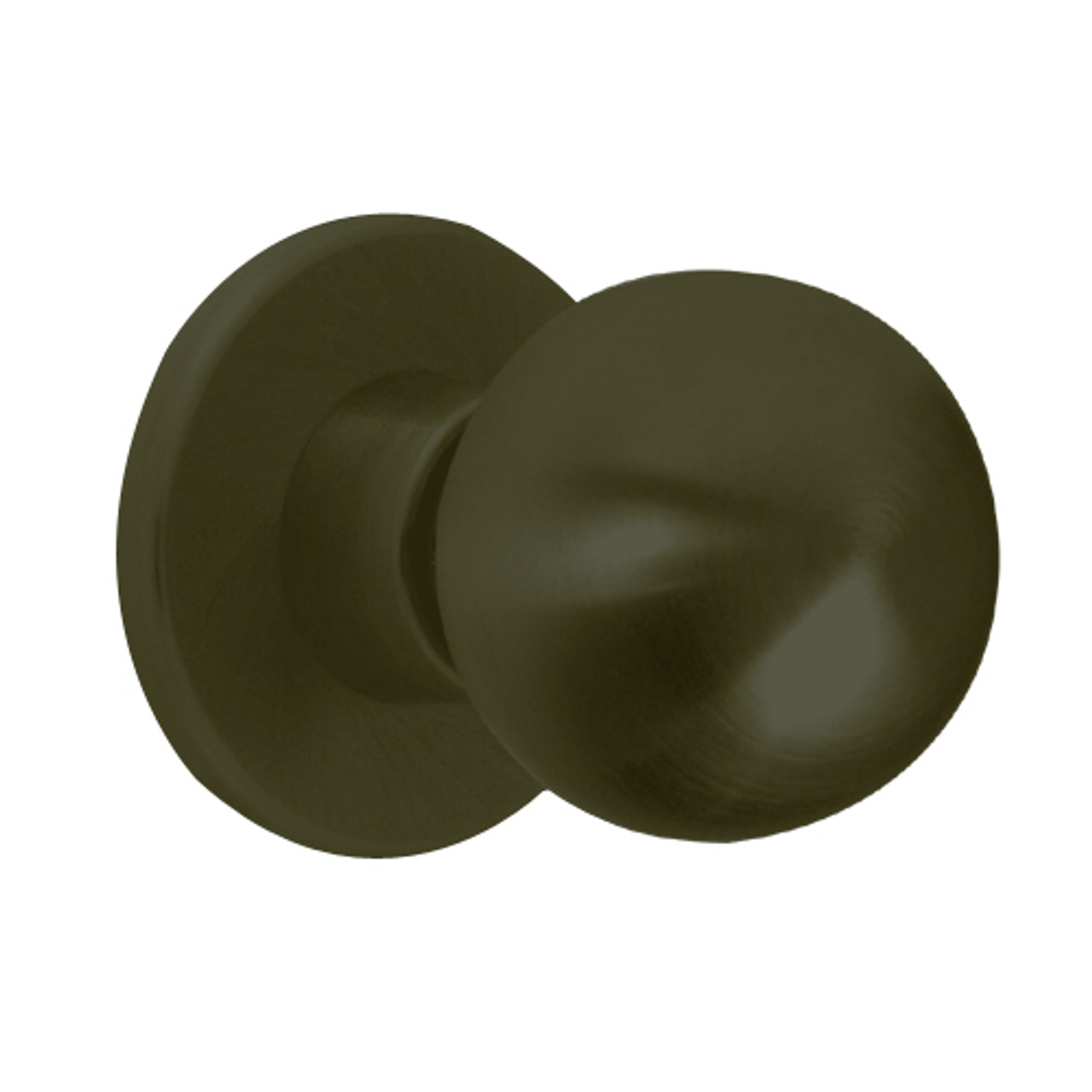 X101S-HG-613 Falcon X Series Cylindrical Passage Lock with Hana-Gala Knob Style in Oil Rubbed Bronze Finish