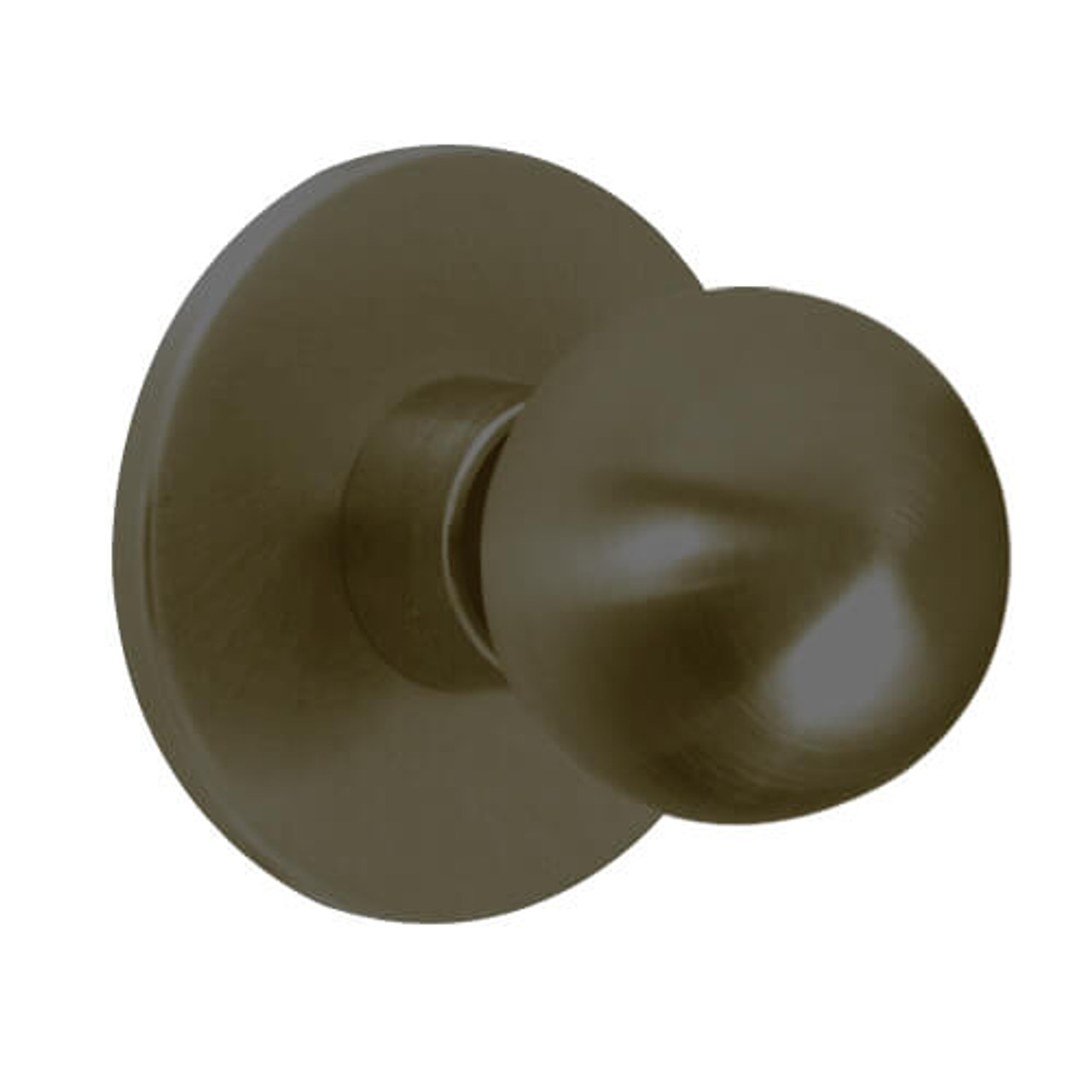 X101S-HY-613 Falcon X Series Cylindrical Passage Lock with Hana-York Knob Style in Oil Rubbed Bronze Finish