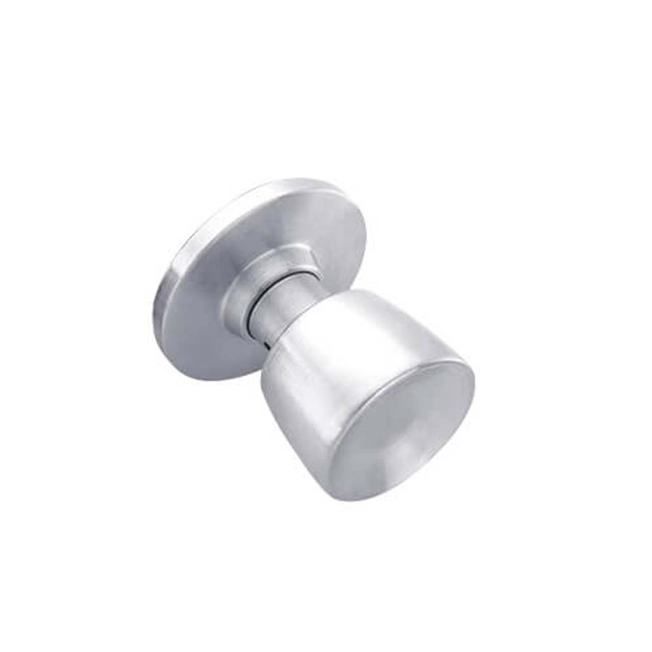 W12-E-625 Falcon W Series Cylindrical Half Dummy with Elite Knob Style in Bright Chrome Finish