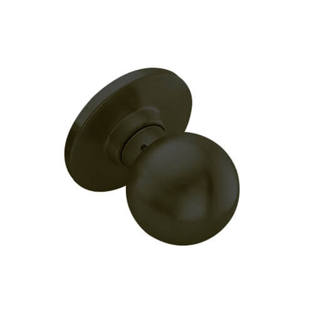 W12-H-613 Falcon W Series Cylindrical Half Dummy with Hana Knob Style in Oil Rubbed Bronze Finish