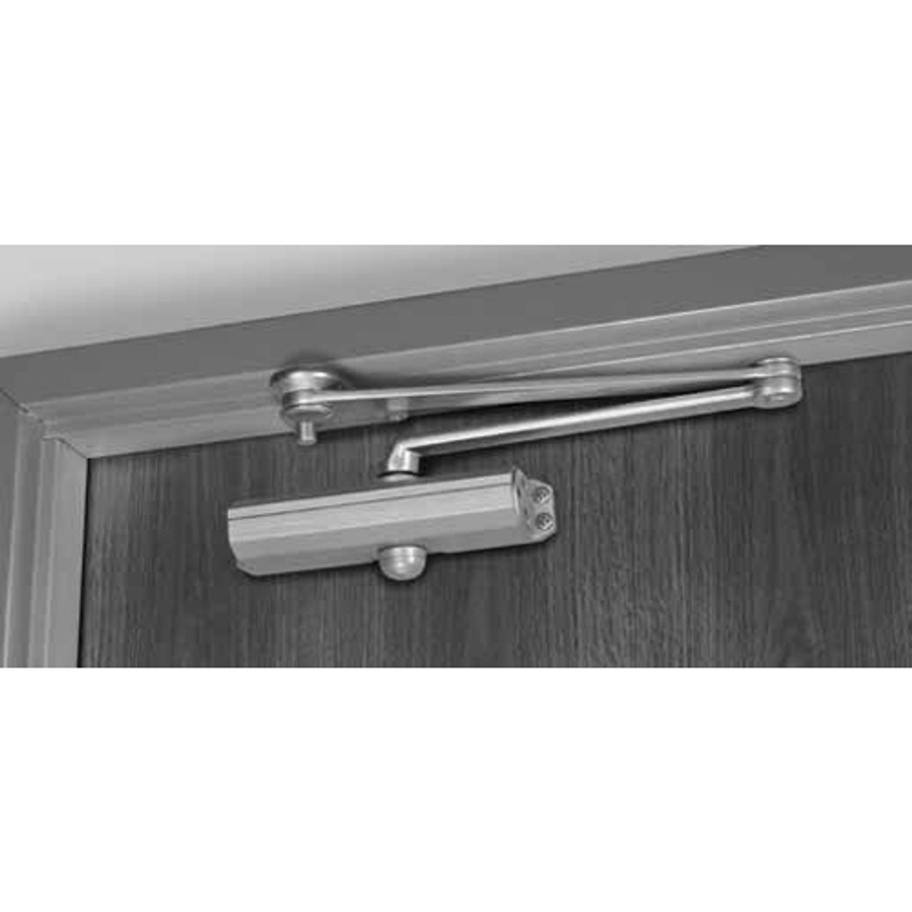 CLP1601-690 Norton 1600 Series Non Hold Open Adjustable Door Closer with CloserPlus Arm in Statuary Bronze