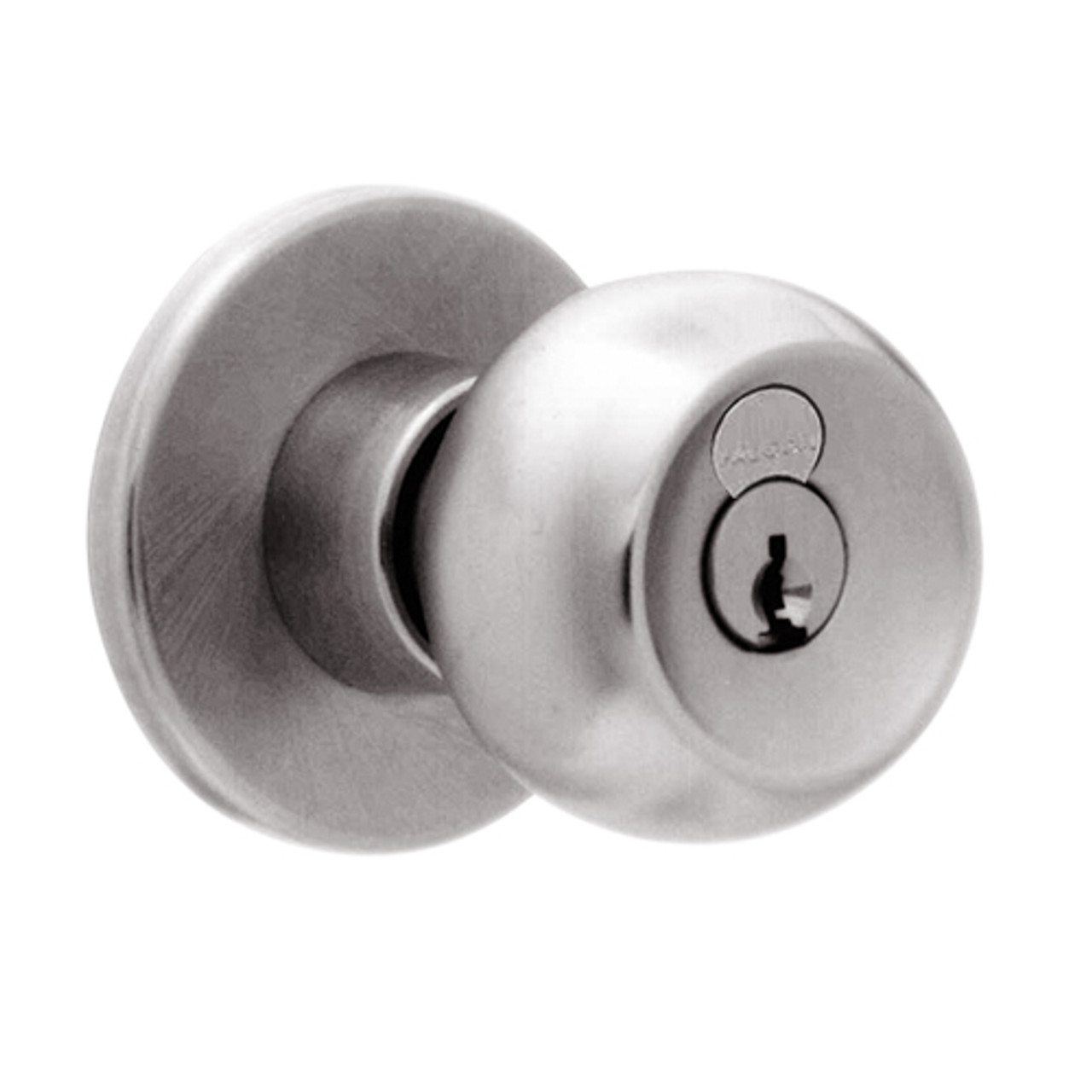 X571GD-TG-630 Falcon X Series Cylindrical Dormitory Lock with Troy-Gala Knob Style in Satin Stainless Finish