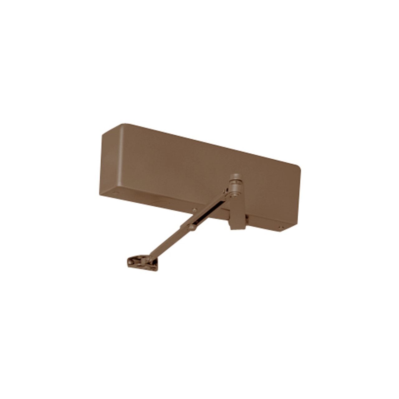 JL7500-691 Norton 7500 Series Non-Hold Open Institutional Door Closer with Top Jamb Only Reveals 2-3/4 to 7 inch to 180 Degree in Dull Bronze Finish