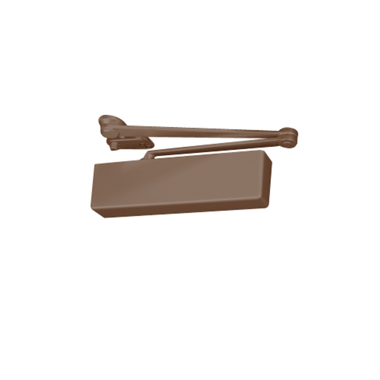 CLP7500-691 Norton 7500 Series Non-Hold Open Institutional Door Closer with CloserPlus Arm in Dull Bronze Finish