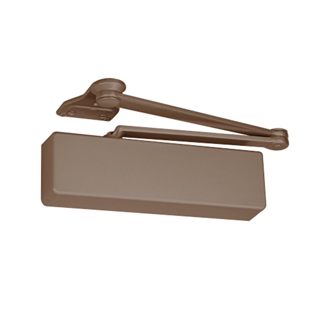 PR7500M-691 Norton 7500 Series Non-Hold Open Institutional Door Closer with Parallel Rigid Arm in Dull Bronze Finish