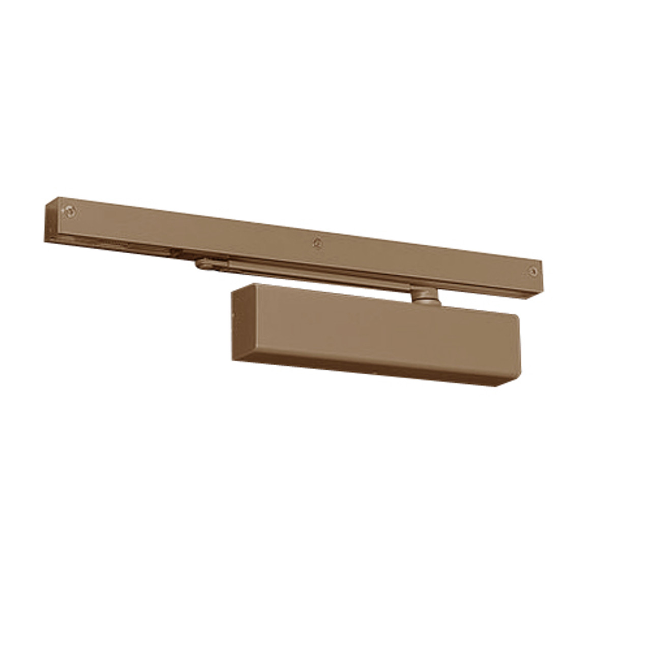 7500STH-M-691 Norton 7500 Series Hold Open Institutional Door Closer with Pull Side Slide Track in Dull Bronze Finish