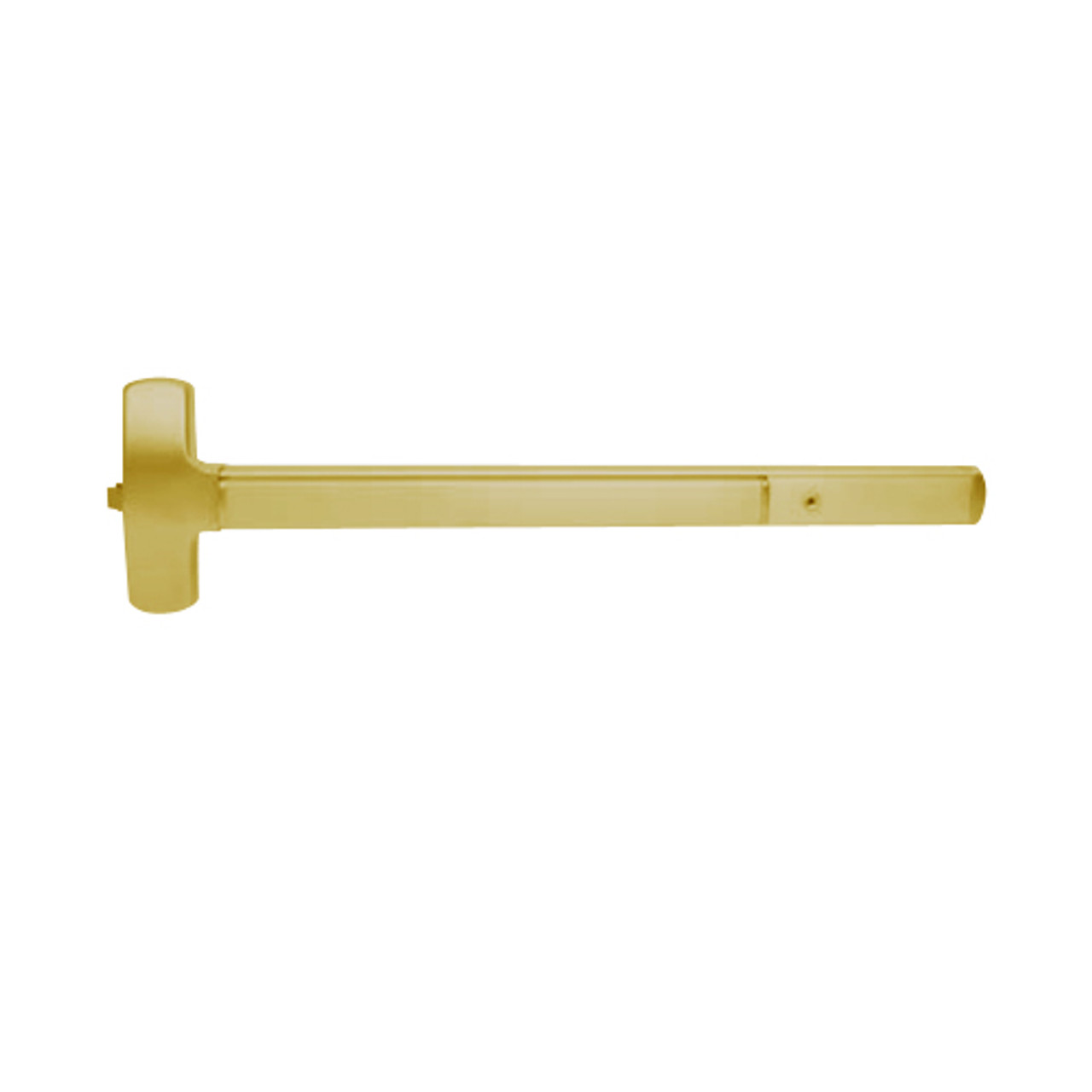 25-R-NL-OP-US3-3 Falcon Exit Device in Polished Brass