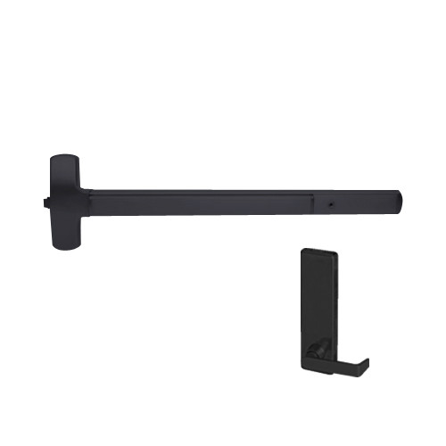 25-R-L-DT-DANE-US19-3-LHR Falcon Exit Device in Flat Black Painted
