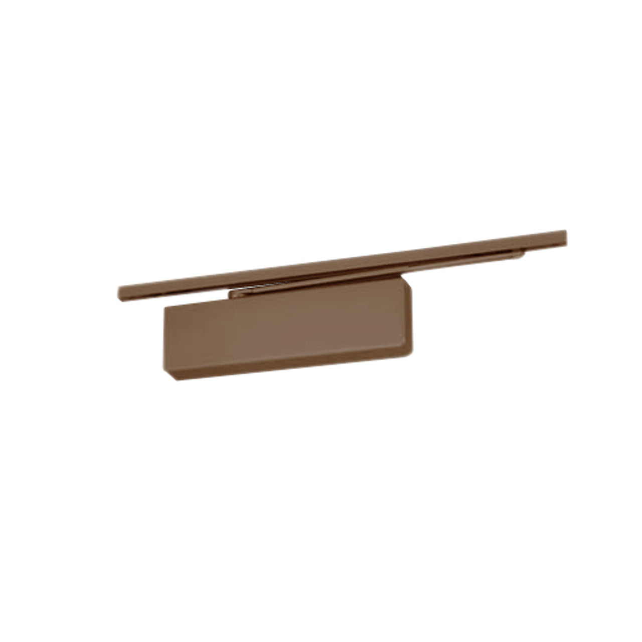 PS7570ST-691-LH Norton 7570 Series Security Door Closer with Push Side Slide Track Arm in Dull Bronze Finish