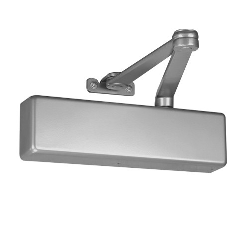 7570-689-RH Norton 7570 Series Security Door Closer with Regular Rigid Arm in Aluminum Finish