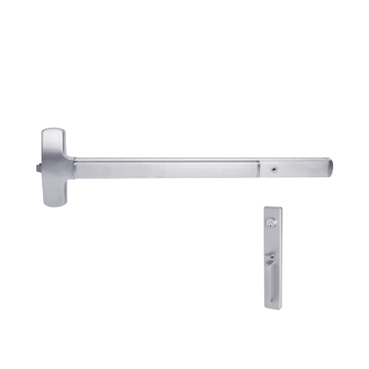 25-R-TP-US26-4 Falcon Exit Device in Polished Chrome