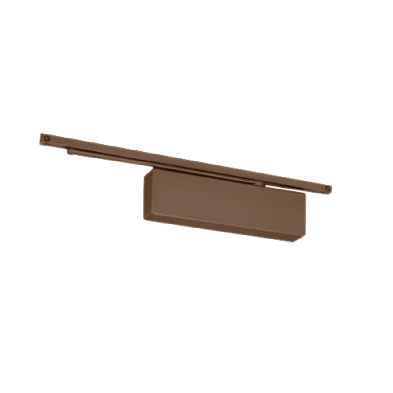 7570STDA-691-LH Norton 7570 Series Security Door Closer with Pull Side Slide Track Arm in Dull Bronze Finish
