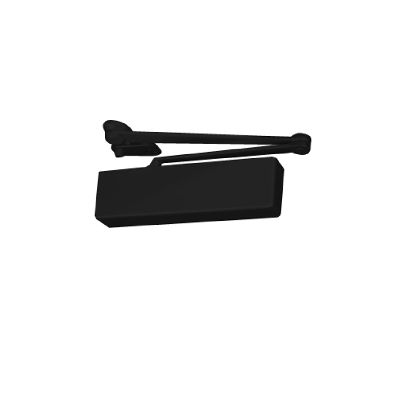 CLP7570DA-693-RH Norton 7570 Series Security Door Closer with CloserPlus Arm in Black Finish