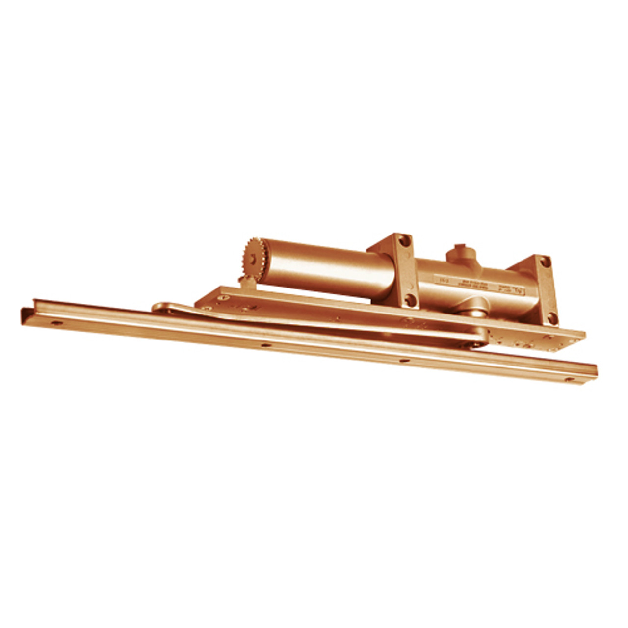 7900-691-RH Norton 7900 Series Non-Hold Open Overhead Concealed Closers with Multi-Sized Spring 1-6 in Dull Bronze Finish