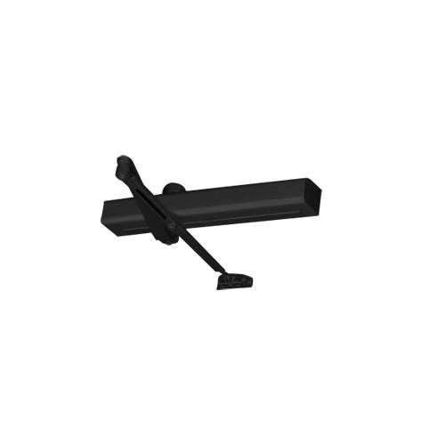 JS8301-693 Norton 8000 Series Non-Hold Open Door Closers with Top Jamb Application 3 inch Maximum Reveal in Black Finish