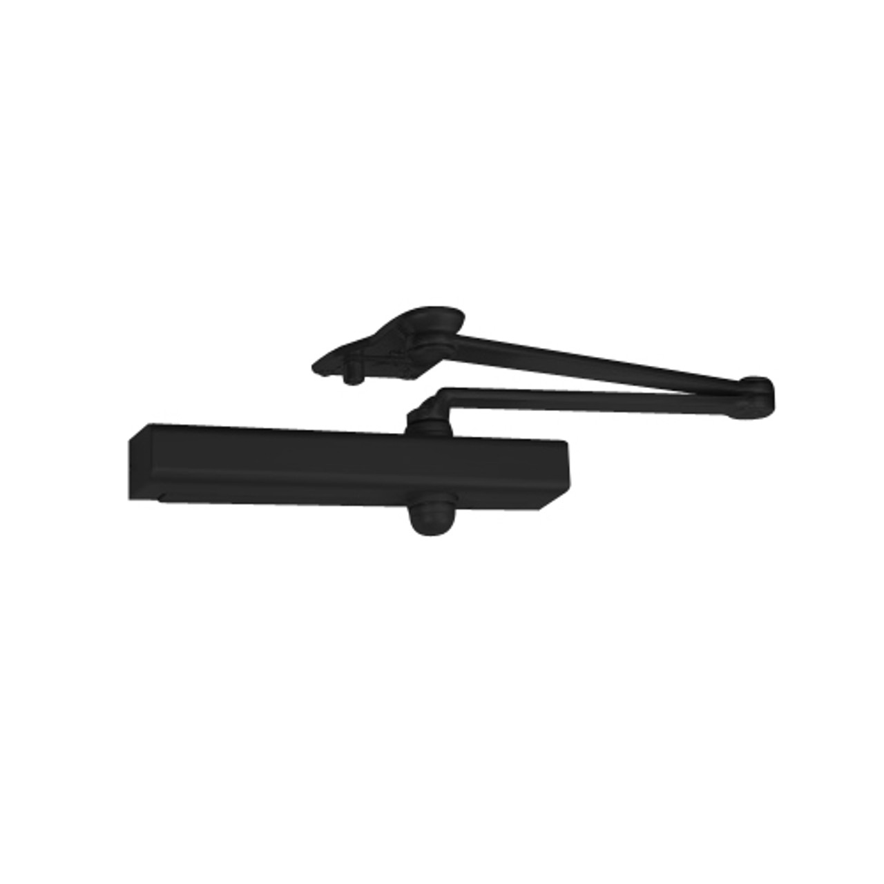 CLP8301-693 Norton 8000 Series Non-Hold Open Door Closers with CloserPlus Arm in Black Finish