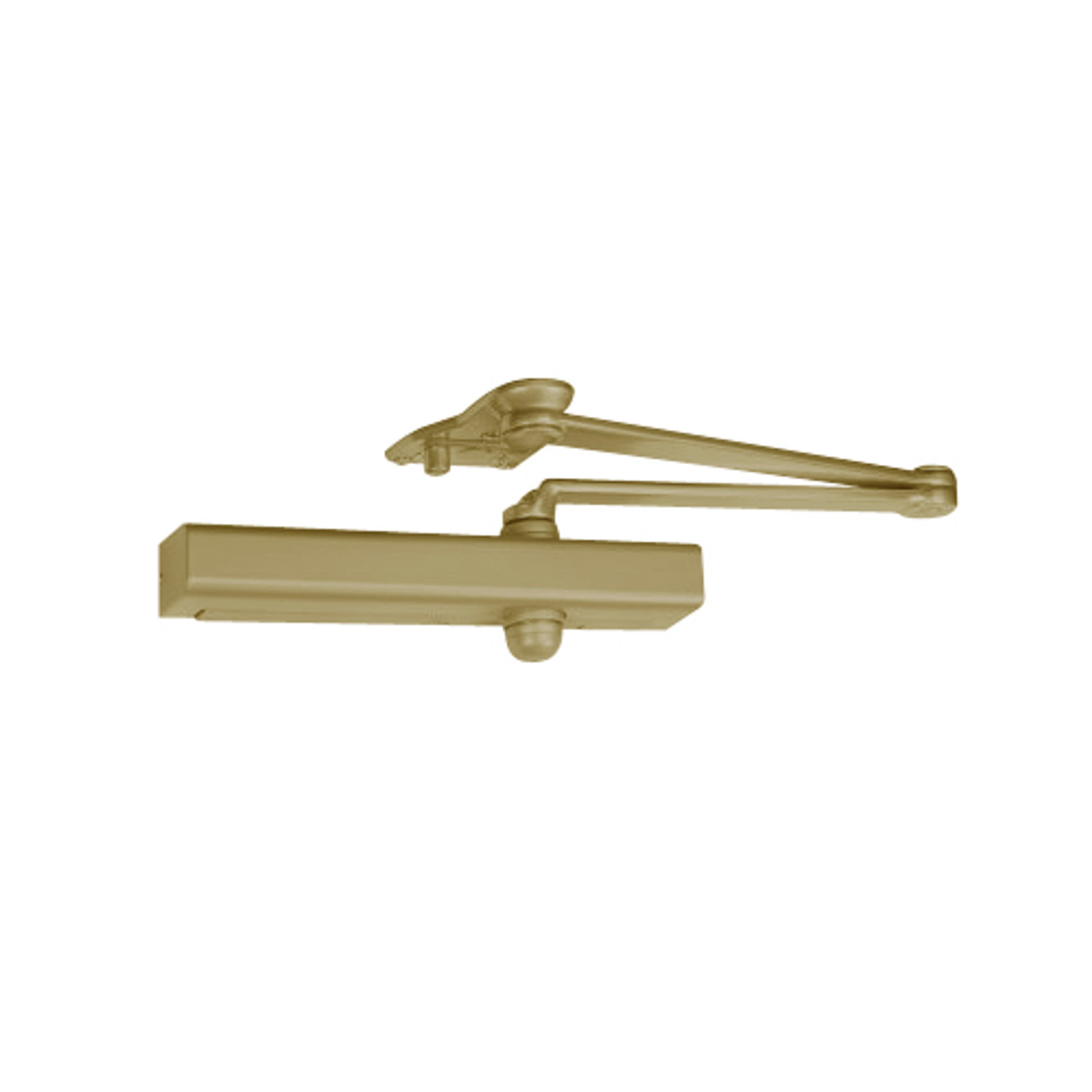 CLP8301DA-696 Norton 8000 Series Non-Hold Open Door Closers with CloserPlus Arm in Gold Finish