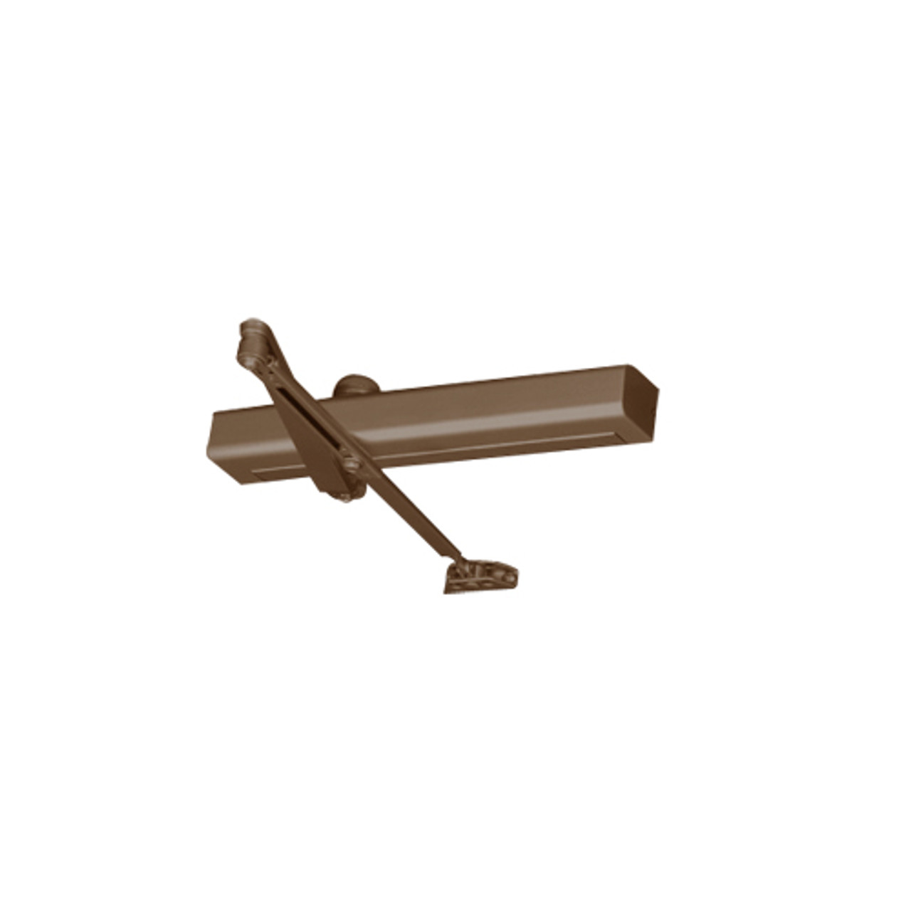 J8301H-691 Norton 8000 Series Hold Open Door Closers with Top Jamb Reveal 2-3/4 to 6-3/4 inch in Dull Bronze Finish