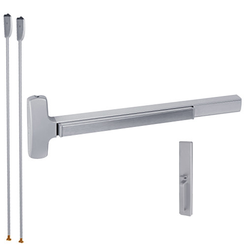 F-25-V-TP-BE-US26D-4 Falcon Exit Device in Satin Chrome
