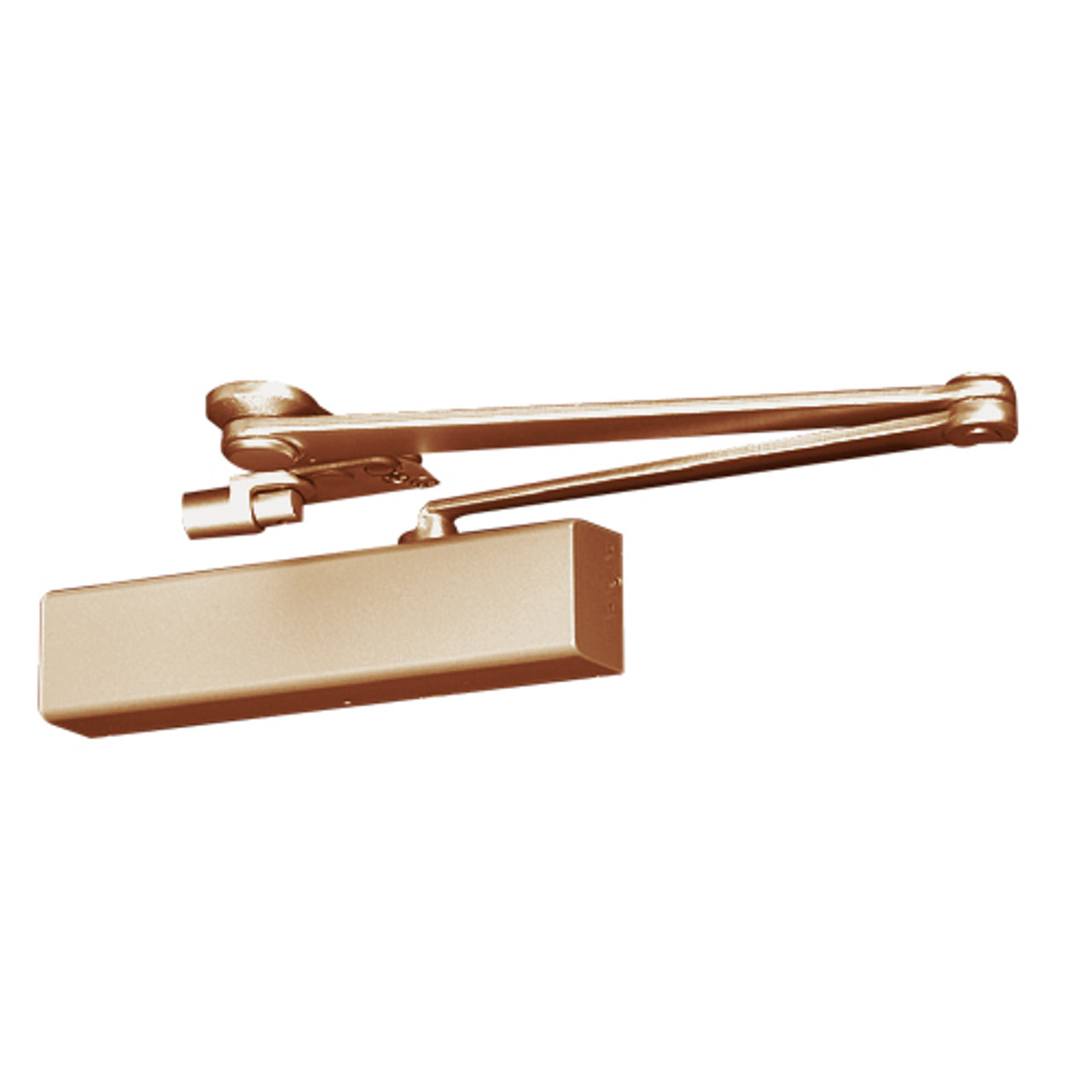 CPS8501A-691 Norton 8000 Series Full Cover Non-Hold Open Door Closers with CloserPlus Spring Arm in Dull Bronze Finish