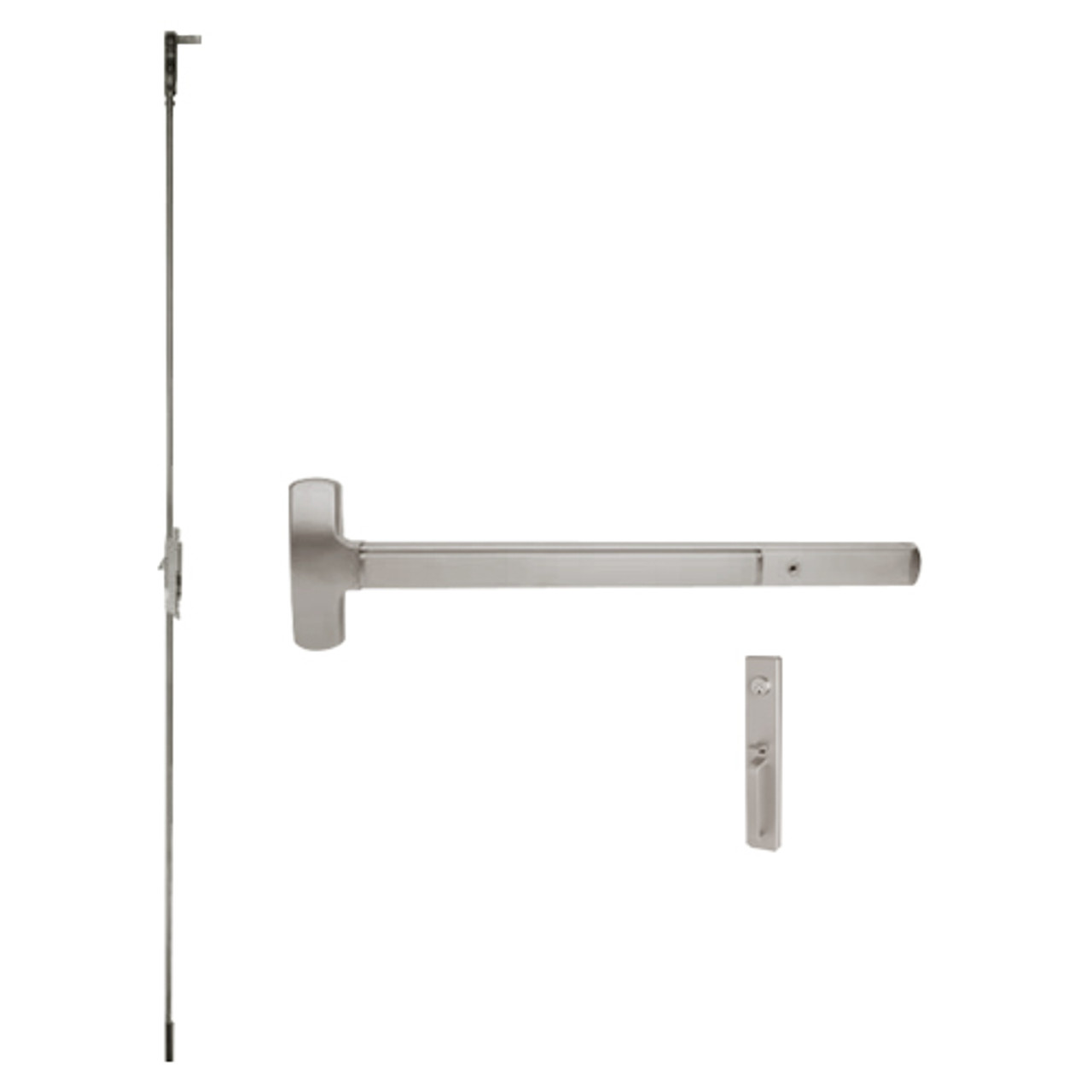 25-C-TP-US32D-4 Falcon Exit Device in Satin Stainless Steel