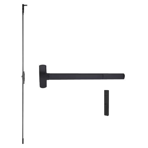 F-25-C-NL-US19-3 Falcon Exit Device in Flat Black Painted