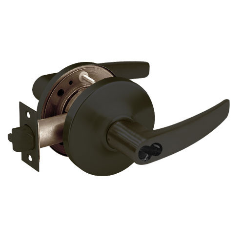 2870-10G05-GB-10B Sargent 10 Line Cylindrical Entry/Office Locks with B Lever Design and G Rose Prepped for SFIC in Oil Rubbed Bronze