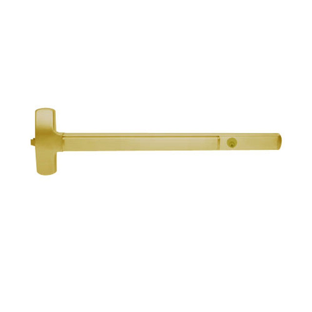 CD25-R-NL-OP-US3-3 Falcon Exit Device in Polished Brass