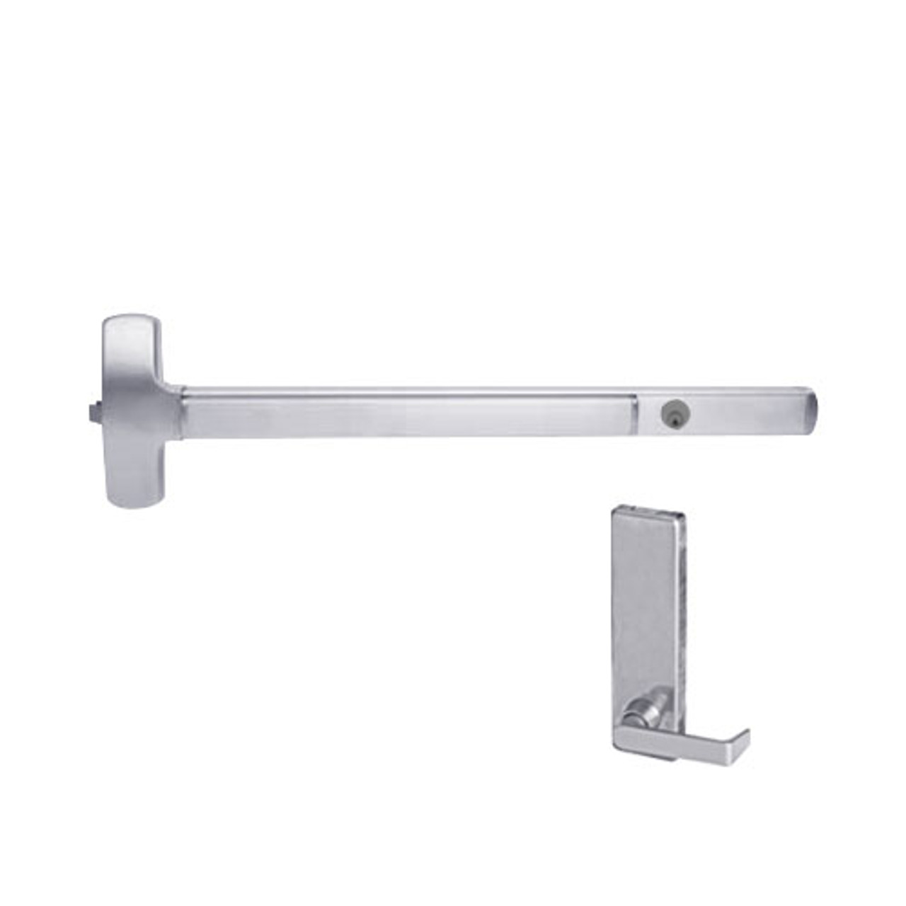 CD25-R-L-BE-DANE-US26-3-LHR Falcon Exit Device in Polished Chrome
