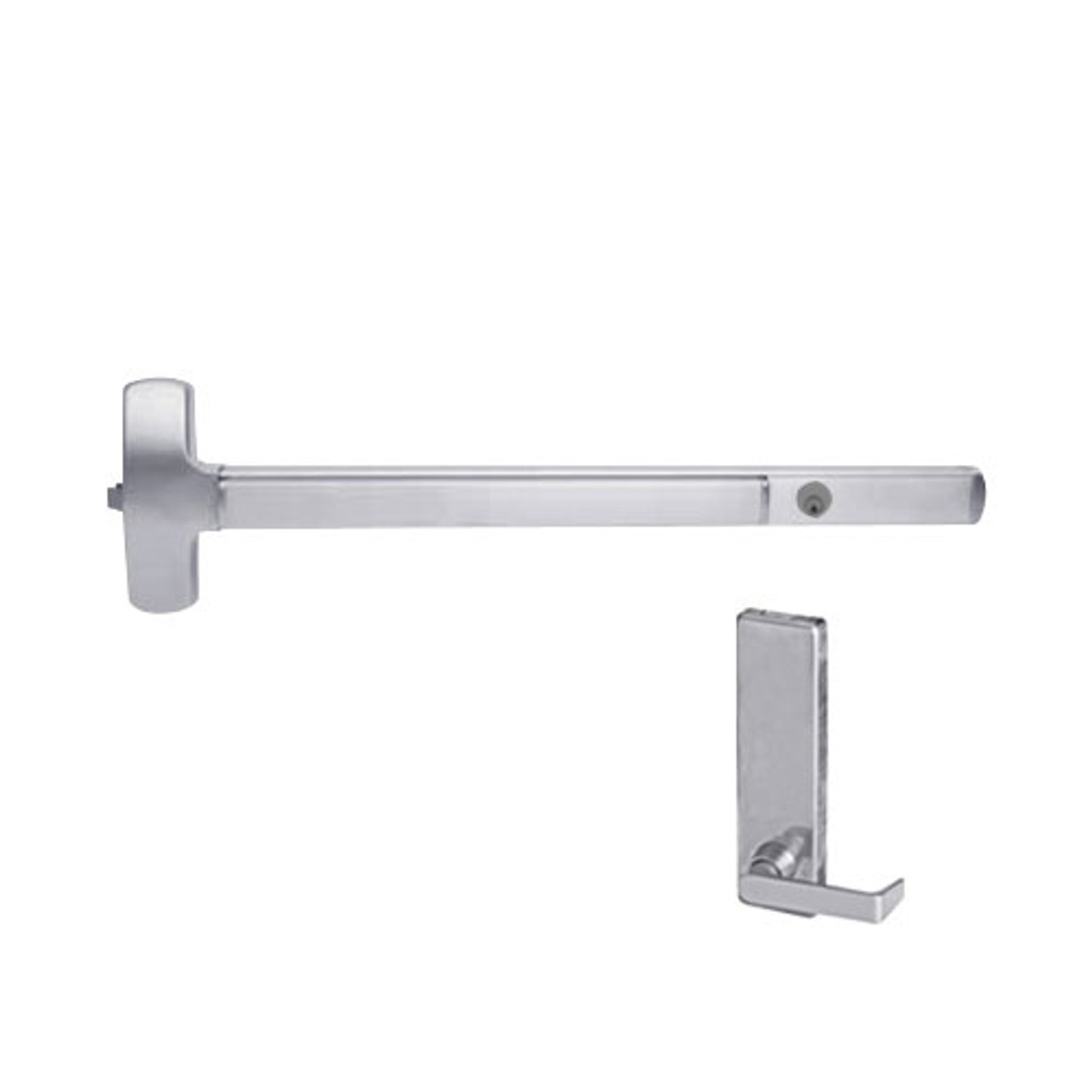 CD25-R-L-BE-DANE-US32-3-LHR Falcon Exit Device in Polished Stainless Steel