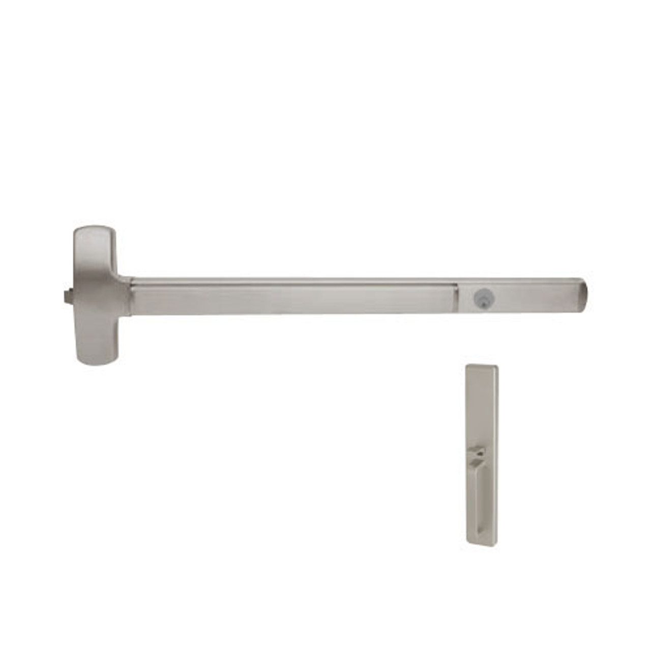 CD25-R-TP-BE-US32D-3 Falcon Exit Device in Satin Stainless Steel
