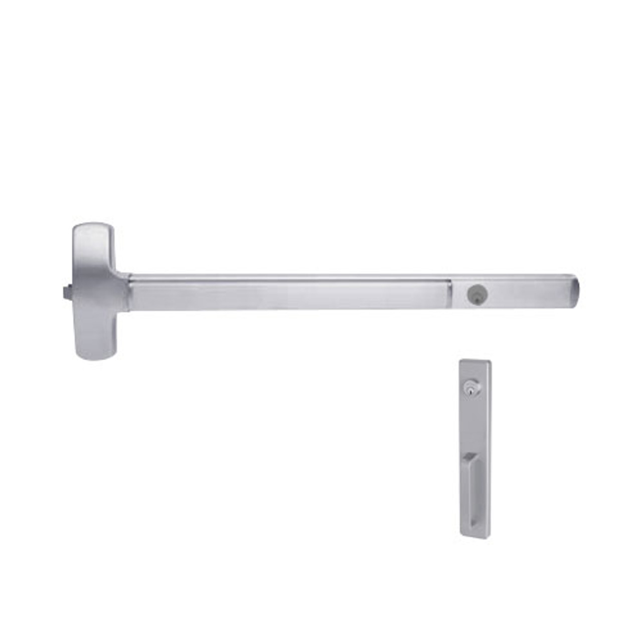 CD25-R-NL-US32-3 Falcon Exit Device in Polished Stainless Steel