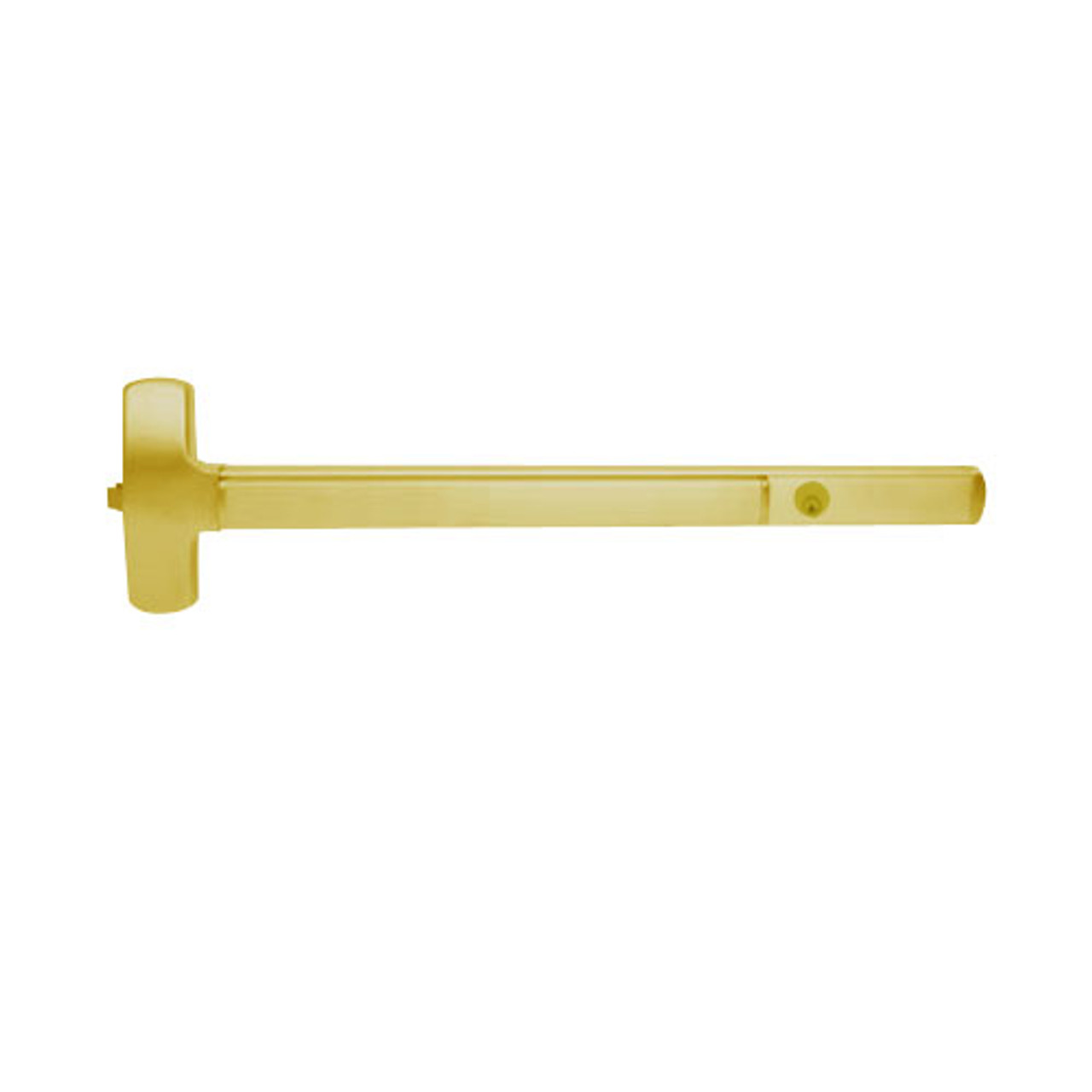 CD25-R-NL-OP-US4-4 Falcon Exit Device in Satin Brass