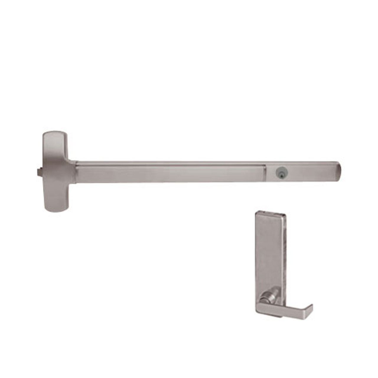 CD25-R-L-BE-DANE-US28-4-LHR Falcon Exit Device in Anodized Aluminum