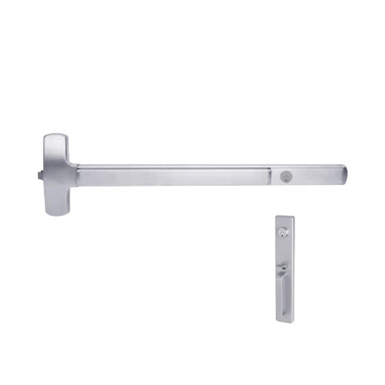 CD25-R-TP-US26-4 Falcon Exit Device in Polished Chrome
