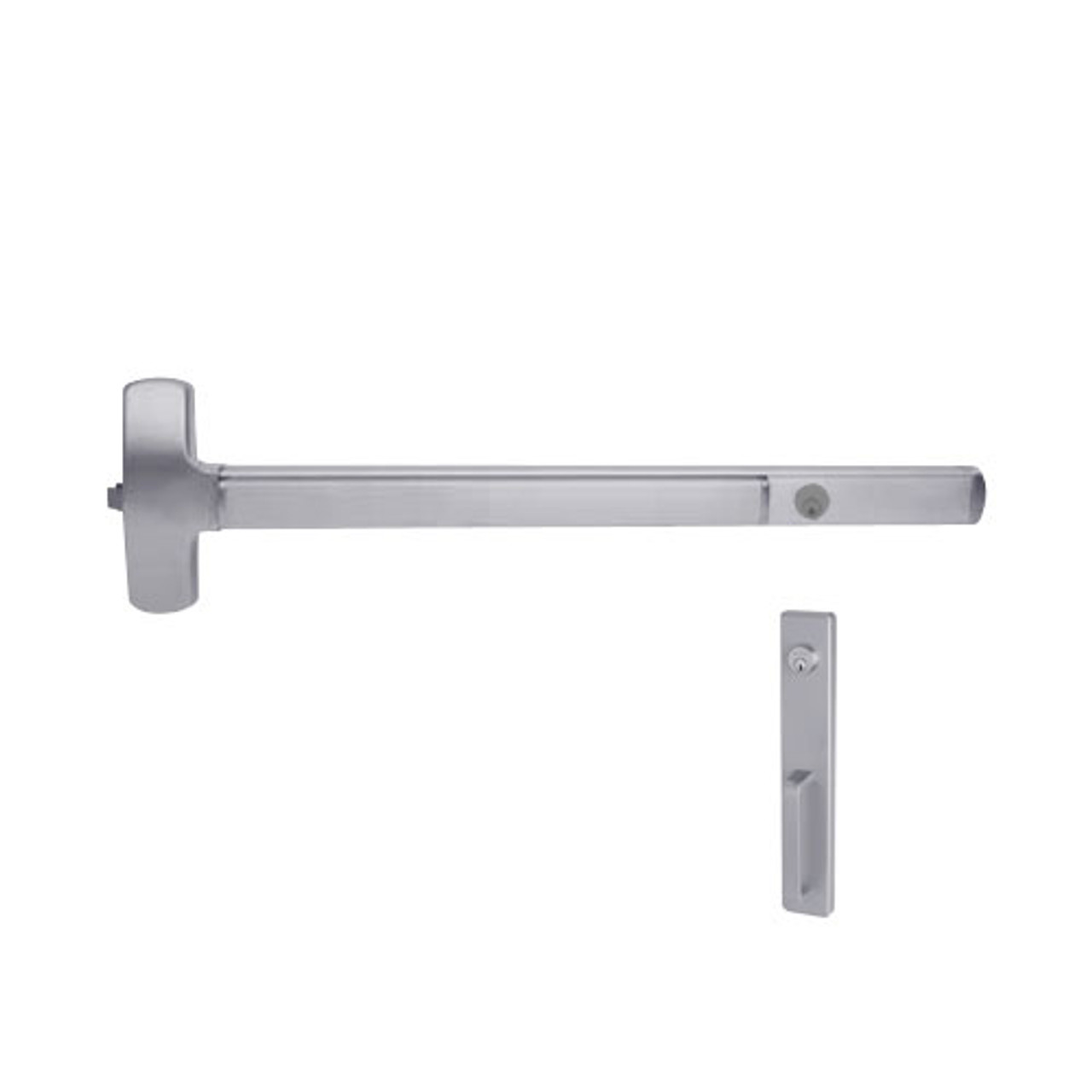 CD25-R-NL-US26D-4 Falcon Exit Device in Satin Chrome