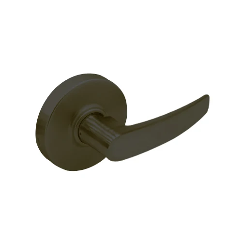 28-7U94-LB-10B Sargent 7 Line Cylindrical Double Lever Pull with B Lever Design and L Rose in Oil Rubbed Bronze