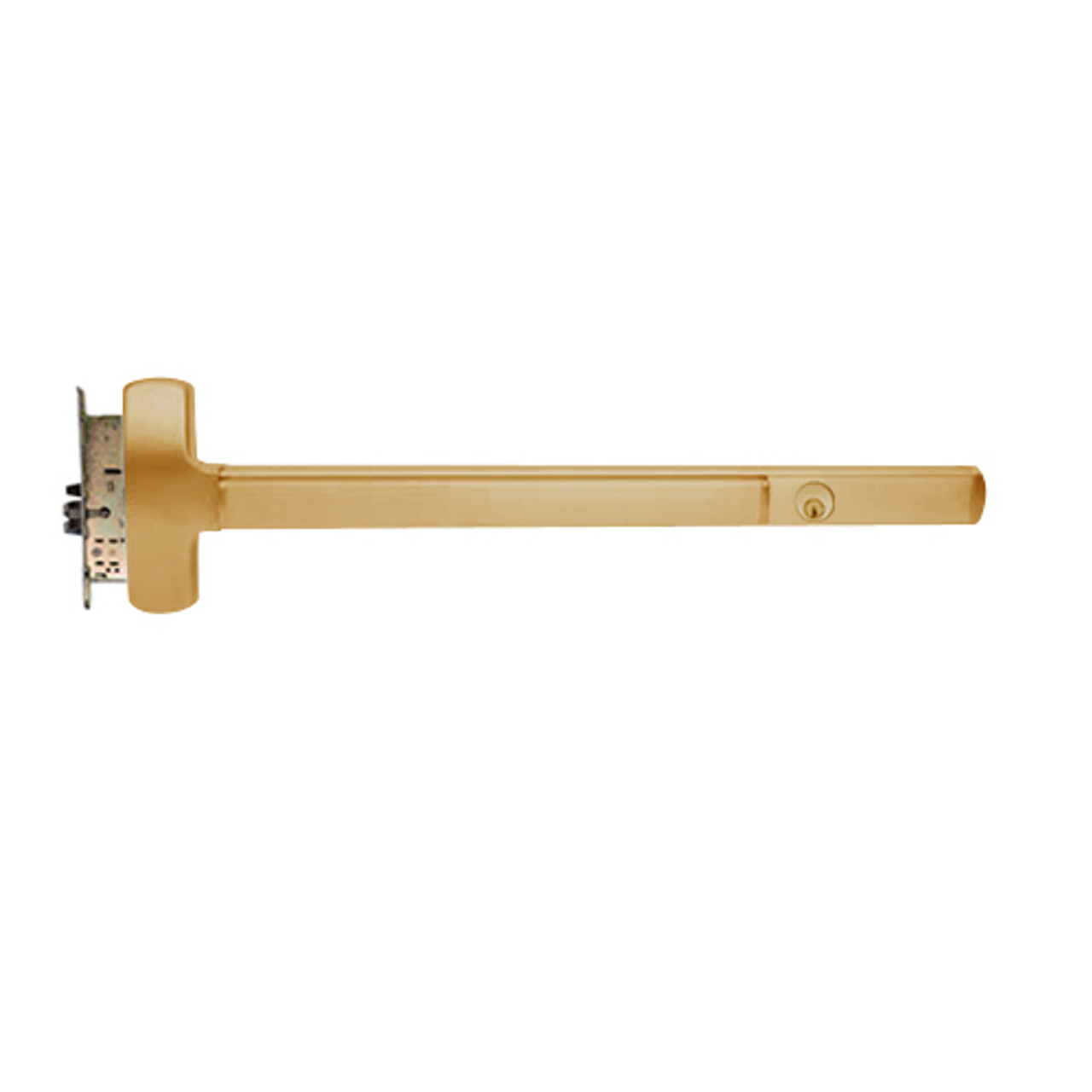 CD25-M-EO-US10-4-LHR Falcon Exit Device in Satin Bronze