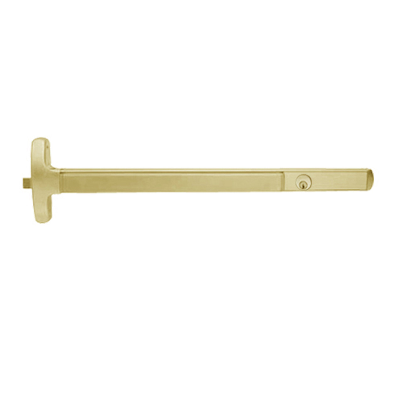 CD24-R-EO-US4-4 Falcon Exit Device in Satin Brass