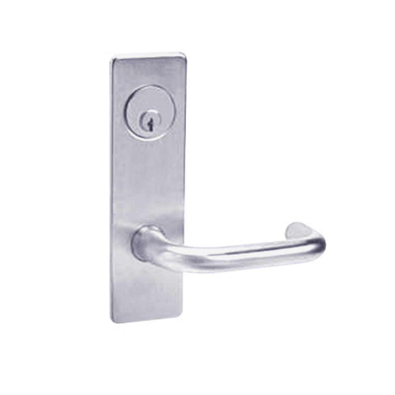 ML2052-LWM-626 Corbin Russwin ML2000 Series Mortise Classroom Intruder Locksets with Lustra Lever in Satin Chrome