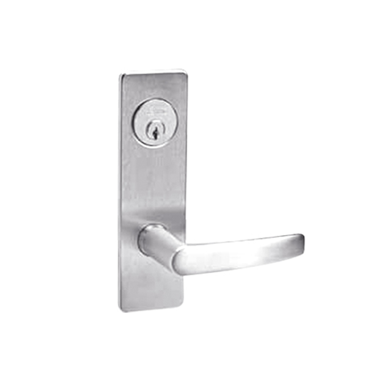 ML2053-ASM-629 Corbin Russwin ML2000 Series Mortise Entrance Locksets with Armstrong Lever in Bright Stainless Steel