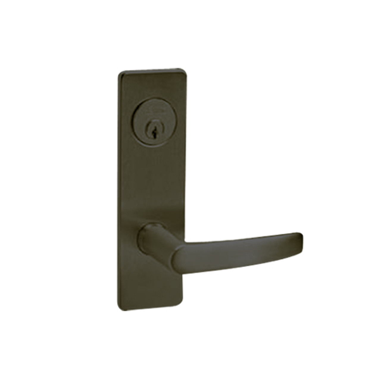 ML2054-ASM-613 Corbin Russwin ML2000 Series Mortise Entrance Locksets with Armstrong Lever in Oil Rubbed Bronze
